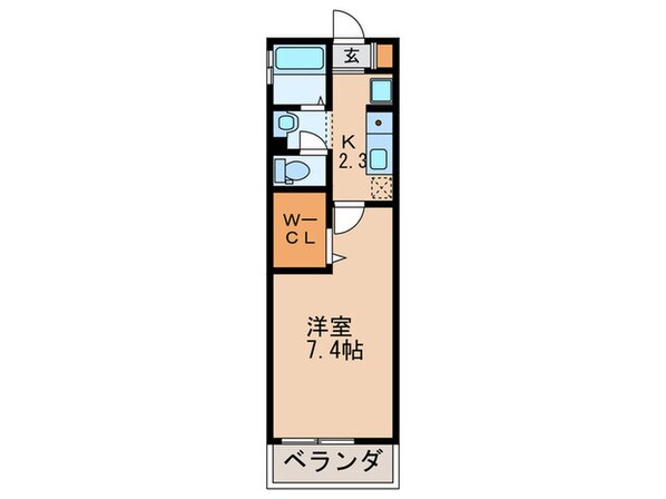 ソレイユの物件間取画像